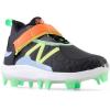 imageNew Balance UnisexChild Lindor V2 Baseball ShoeBlackNeon Dragonfly