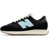 imageNew Balance Womens 237 V1 SneakerBlackBleach Blue