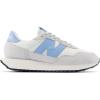 imageNew Balance Womens 237 V1 SneakerGrey MatterBlue HazeWhite