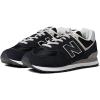 imageNew Balance Womens 574 Core SneakerBlackWhite