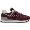 imageNew Balance Womens 574 Core SneakerBurgundywhite