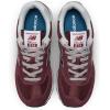 imageNew Balance Womens 574 Core SneakerBurgundywhite