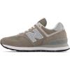imageNew Balance Womens 574 Core SneakerGreyWhite
