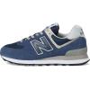 imageNew Balance Womens 574 Core SneakerNavy With White