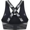 imageNew Balance Womens Seamless High Impact Sports Bra with Adjustable Wide Straps and Removal PadsBlack