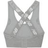 imageNew Balance Womens Seamless High Impact Sports Bra with Adjustable Wide Straps and Removal PadsMunsell White