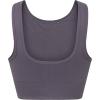 imageNew Balance Womens Seamless Medium Impact High Neck Scoop Back Sports Bra with Removable PadsStrata