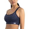 imageNew Balance Womens Seamless Medium Padded Cami Sports Bra Workout Yoga Top Sostn DeportivoDark Oxide