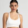 imageNew Balance Womens Seamless Medium Padded Cami Sports Bra Workout Yoga Top Sostn DeportivoWhite
