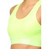 imageNew Balance Womens Seamless Wirefree Racerback Sports Bra with Removable Pads Bottom Band with LogoHilite