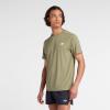 imageNew Balance mens Sport Short Sleeve TshirtDark Olivine