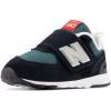 imageNew Balance BabyBoys 574 V1 History Newb Hook ampamp Loop SneakerBlackNew Spruce