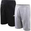 imageNew Balance Boys Athletic Shorts  2 Pack MoistureWicking Performance Mesh Running and Sports Shorts for Boys for 420StoneBlack