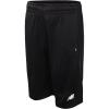 imageNew Balance Boys Athletic Shorts  MoistureWicking Performance Mesh Active Shorts for Boys for Running and Sports 420Deep Black