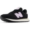 imageNew Balance Kids 237 V1 Lace Up SneakerBlackLilac Glo