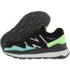 imageNew Balance Kids 574 Core LaceUp SneakerBlackVibrant Spring Glowblack
