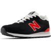 imageNew Balance Mens 515 V3 Classic SneakerBlackTrue RedWhite