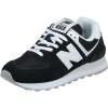 imageNew Balance Mens 574 Vulc Skate ShoeBlackWhiteBlue