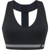 imageNew Balance Seamless Wirefree VNeck TBack Racer Sports Bra with Allover TextureBlack
