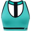 imageNew Balance Seamless Wirefree VNeck TBack Racer Sports Bra with Allover TextureReef