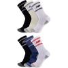 imageNew Balance UnisexAdults Mens and Womens Performance Cushioned Crew Socks6 ampamp 12 PairsMoisture WickingAssorted 6 Pairs