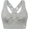 imageNew Balance Womens Seamless High Impact Sports Bra with Adjustable Wide Straps and Removal PadsMunsell White