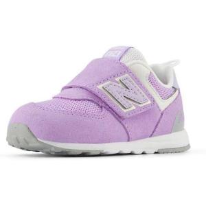 imageNew Balance BabyGirls 574 V1 Essentials Comfort Newb Hook and Loop SneakerLilac GloBright Lavender