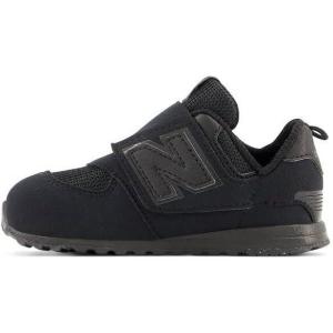 imageNew Balance Boys 574 Newb V1 Neo Sole Hook and Loop SneakerBlackBlack