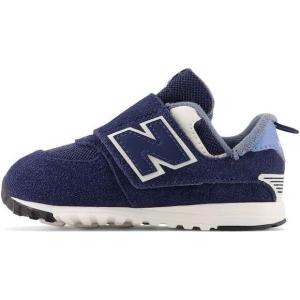 imageNew Balance Boys 574 Newb V1 Neo Sole Hook and Loop SneakerNb NavyHeritage Blue