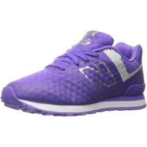 imageNew Balance Boys 574 V1 Laceup SneakerPurpleGrey