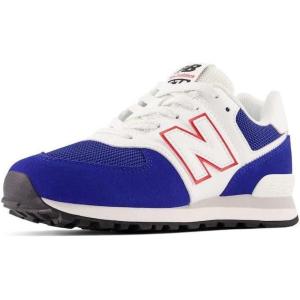 imageNew Balance Boys 574 V1 Laceup SneakerTeam RoyalWhiteTrue Red