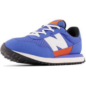 imageNew Balance Kids 237 V1 Lace Up SneakerBright LapisPoppy