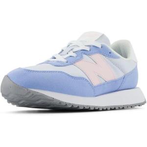 imageNew Balance Kids 237 V1 Lace Up SneakerIce BlueRose Sugar