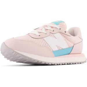 imageNew Balance Kids 237 V1 Lace Up SneakerShell PinkSea SaltBlue