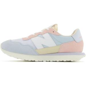 imageNew Balance Kids 237 V1 Lace Up SneakerStarlightMorning FogPink Haze