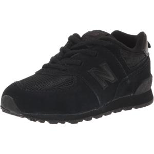 imageNew Balance Kids 574 Core Bungee SneakerBlackBlack