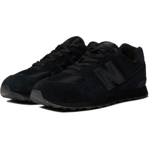 imageNew Balance Kids 574 Core LaceUp SneakerBlackBlack