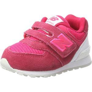 imageNew Balance Kids 574 V1 Classic Hook and Loop SneakerPinkWhite