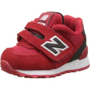 imageNew Balance Kids 574 V1 Classic Hook and Loop SneakerRedBlackWhite