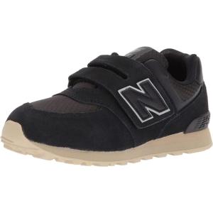 imageNew Balance Kids 574 V1 Classic Hook and Loop SneakerRedGlow