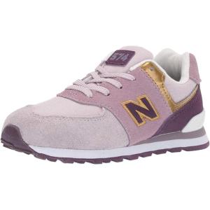 imageNew Balance Kids 574 V1 Classic Suede Laceup SneakerLight CashmereDark Currant