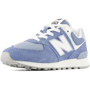 imageNew Balance Kids 574 V1 Familiar Ground Laceup SneakerMercury BlueWhite