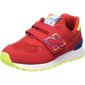 imageNew Balance Kids 574 V1 Familiar Ground Laceup SneakerRed Red Tdr