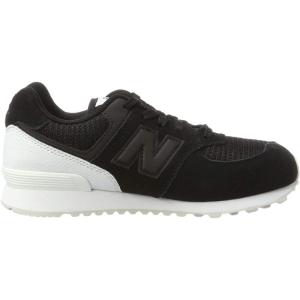imageNew Balance Kids 574 V1 Leisure Laceup SneakerBlackWhite