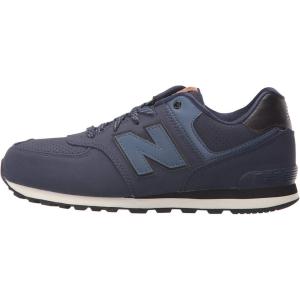 imageNew Balance Kids 574 V1 Leisure Laceup SneakerBlueBlack