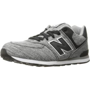 imageNew Balance Kids 574 V1 Leisure Laceup SneakerCastlerockBlack