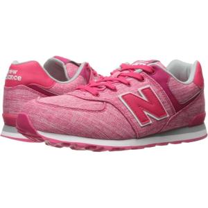 imageNew Balance Kids 574 V1 Leisure Laceup SneakerPinkPink