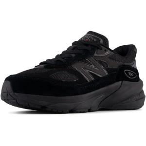 imageNew Balance Kids 990 V6 Laceup SneakerBlackBlack Metallic