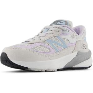 imageNew Balance Kids 990 V6 Laceup SneakerGrey MatterBright Lavender