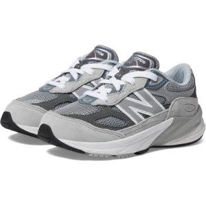 imageNew Balance Kids 990 V6 Laceup SneakerGreySilver